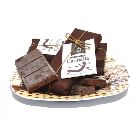 Шоколад ручной работы MODICA с корицей 100 грамм