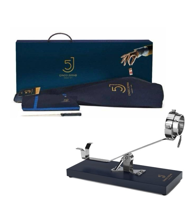 Хамон Иберико Бейота Синко Хотас 5J 100% + Хамонера, нож Синко Хотас