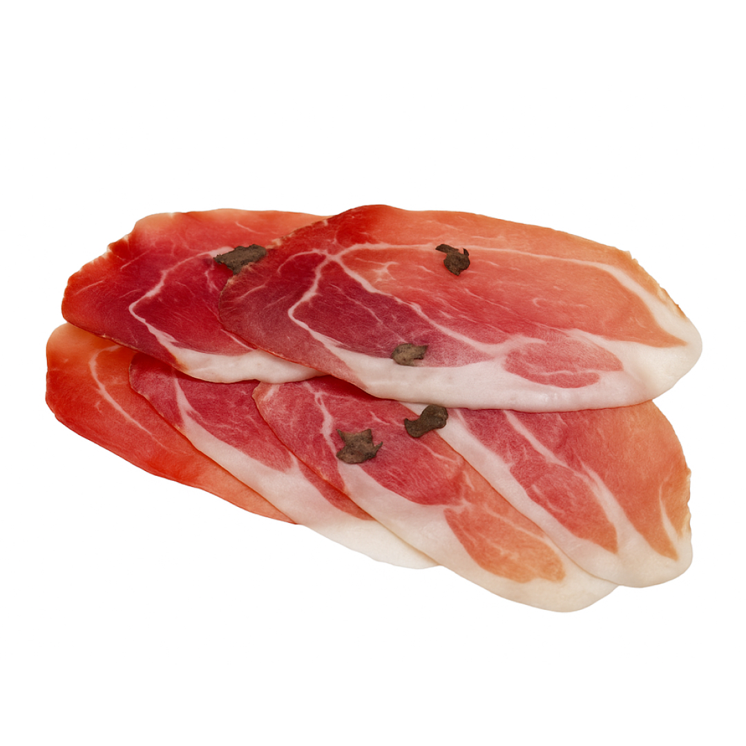 Прошутто Парма с трюфелем нарезка 200 грамм