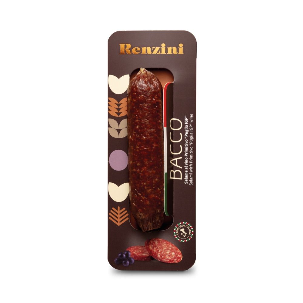 Салями с вином “Puglia IGP” 180 г, выдержка   60 дней +