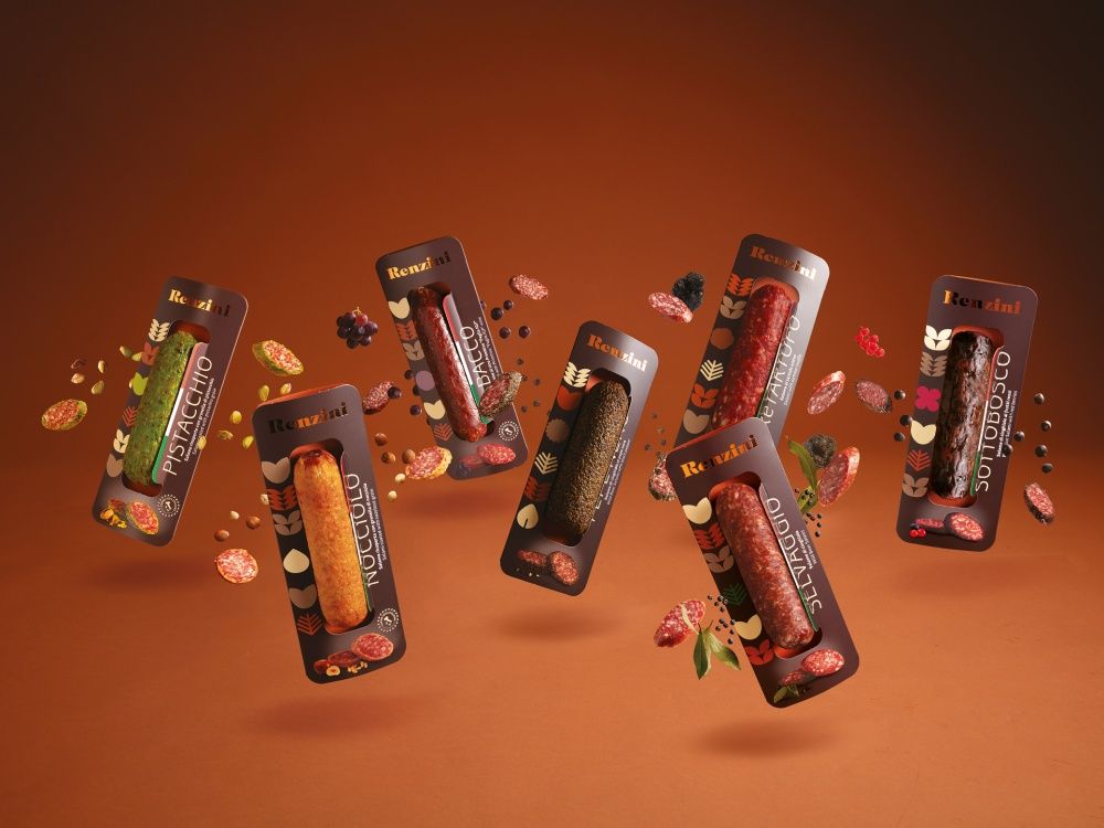 Салями из кабана с черным перцем 180 грамм, выдержка 2 месяца